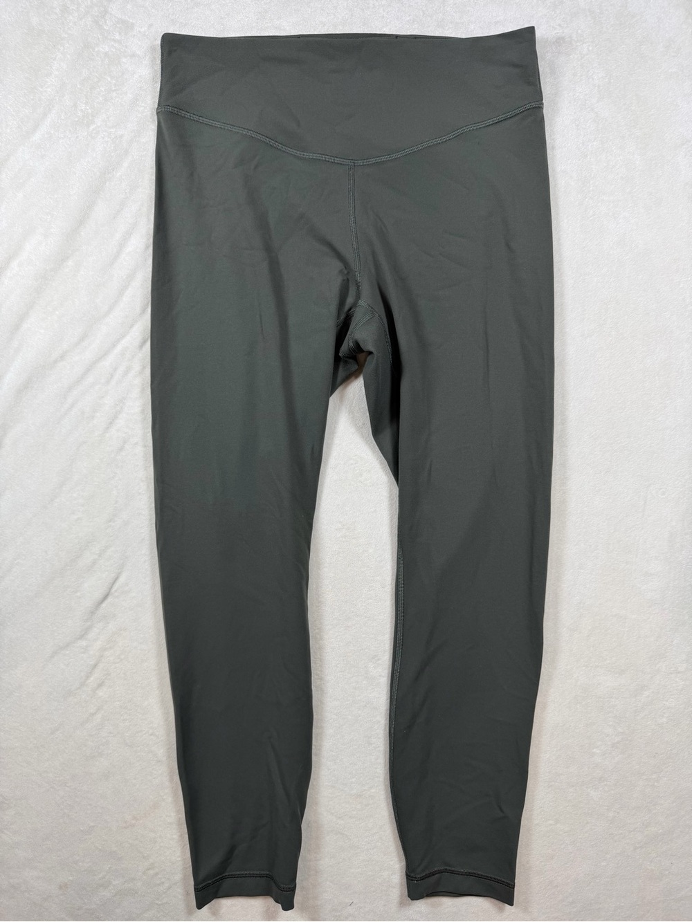 lululemon athletica Size 10 High-Waist Full-Length Leggings - Olive / Brown